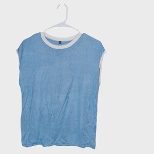 Disamer Womens Blue Thin Sweater Size M New